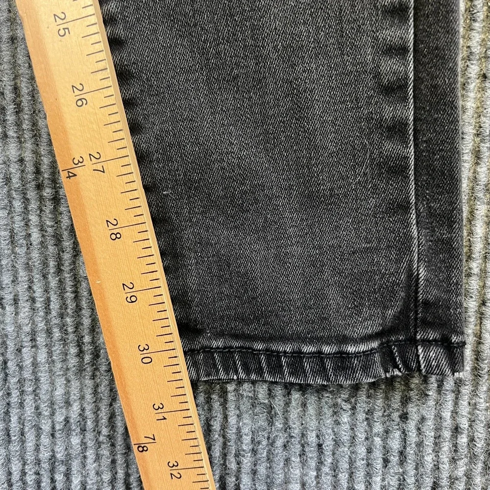 Mossimo Womens Skinny Jeans Gray Stretch Mid Rise 5-Pocket Power Stretch Size 14